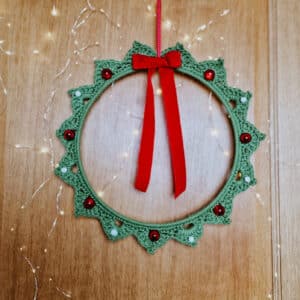 Atelier Crochet : Créez votre Couronne de Noël Fait Main